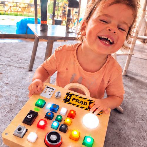Nolinu Tablica manipulacyjna: tablica Montessori ze światełkami